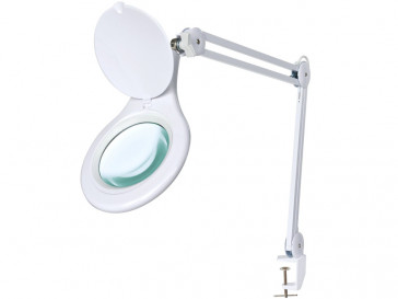 LAMPARA DE MESA PINZA + LUPA 7398720 BRESSER