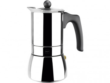 CAFETERA ACERO INOXIDABLE GENOVA 4 TAZAS 01PXCFGEN04 MAGEFESA