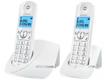 F380S DECT DUO SILVER ALCATEL