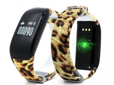 PULSERA DE ACTIVIDAD BT BSPORT-14-L LEOPARDO BRIGMTON