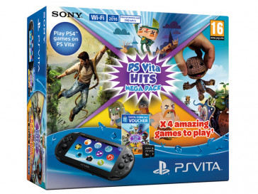 CONSOLA PS VITA + TARJETA 8GB + MEGA PACK HITS 9834441 SONY