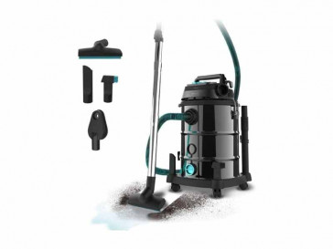 ASPIRADOR CECOTEC SECO Y HUMEDO TRINEO SIN BOLSA 1600W WET&DRY CONGA ROCKSTAR STEEL PRO TOOL 08572