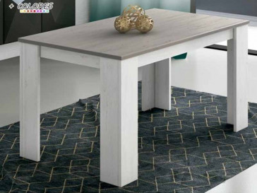 MESA COMEDOR FIJA BERTA ANDERS-GRIS BRUNETTE