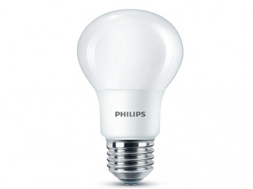 BOMBILLA LED ESFERICA E27 8W (60W) LUZ BLANCA CALIDA PHILIPS