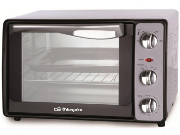 HORNO LIBRE INSTALACION ORBEGOZO 23L 1500W PLATEADO HO-232