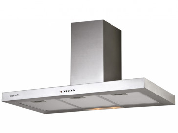 CAMPANA CATA DECORATIVA PARED 70CM INOX LED S-700 2021601