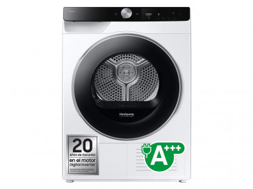 SECADORA SAMSUNG CON BOMBA DE CALOR 9KG A+++ DV90T6240LK/S3