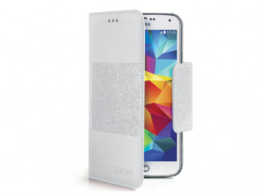 FUNDA GLAMME GLITTER AGENDA GALAXY S5 GLAGEGS5WH CELLY
