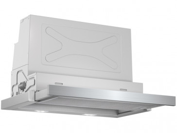 CAMPANA BOSCH TELESCOPICA 60CM PLATA LED DFS067A50