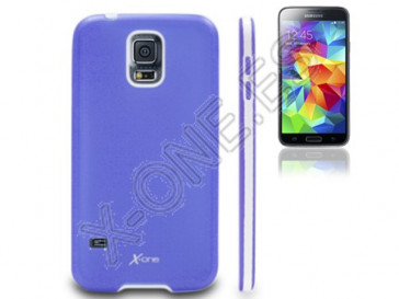 FUNDA BUMPER TPU FRESH LINE GALAXY S5 AZUL 8062 X-ONE ACCESSORIES