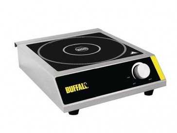 COCINA INDUSTRIAL VITROCERAMICA DE INDUCCION 2 ZONAS DE COCCION BUFFALO CE208