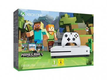 CONSOLA XBOX ONE S 500GB + MINECRAFT ZQ9-00046 MICROSOFT