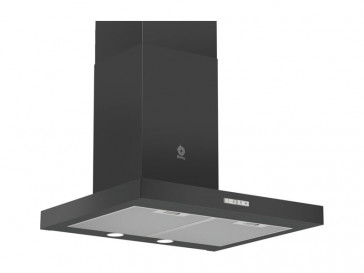 CAMPANA BALAY DECORATIVA PARED 60CM NEGRA LED 3BC065MN