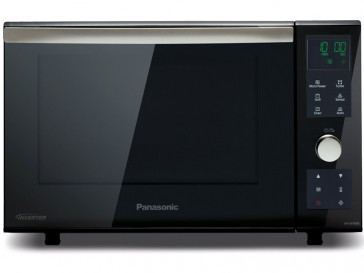 MICROONDAS LIBRE INSTALACION PANASONIC 23L 1000W NEGRO NN-DF383BEPG