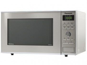 MICROONDAS LIBRE INSTALACION PANASONIC 23L 950W INOX CON GRILL NN-GD371SEPG