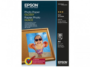 PAPEL GLOSSY A4 20 HOJAS C13S042538 EPSON