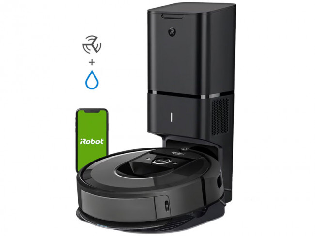 ROOMBA ROBOT ASPIRADOR IROBOT ROOMBA COMBO FRIEGA Y ASPIRA i8578