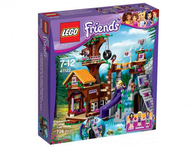 LEGO FRIENDS CAMPAMENTO DE AVENTURA CASA EN EL ARBOL 41122 LEGO oferta 70 12 Juguetes