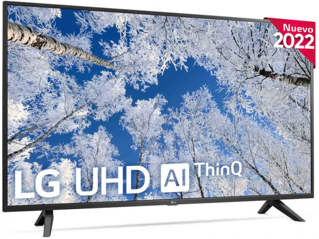 4k Ultra Hd Smart Tv 55uq70006lb LG SMART TV LED ULTRA HD 4K 55" LG 55UQ70006LB Negro - oferta: 402,70