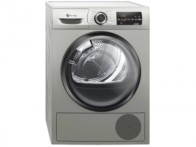 BALAY SECADORA BALAY CON BOMBA DE CALOR 8KG A++ 3SB188XP Acero