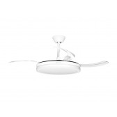 VENTILADOR DE TECHO CON MANDO BLANCO 35W Ø ASPAS 106CM VIRO42TCOMPACT JOHNSON