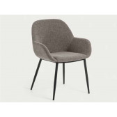 SILLA KONNA GRIS Y ACERO CC0934PK03AFR-1/1 KAVEHOME