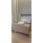 CONJUNTO BAÑO SUSPENDIDO SRP194 + ESPEJO