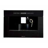 CAFETERA AUTOMATICA INTEGRABLE JOHNSON 45 CM CRISTAL NEGRO JCOFFE45 