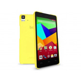 FUNDA CRISTAL AQUARIS E5 AMARILLA BQ