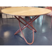 MESA REDONDA HULA HOOP 110CM MADERA  CC0622M47-1/2