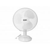 VENTILADOR DE SOBREMESA BLANCO 45W Ø ASPAS 40 CM 33964 EDM