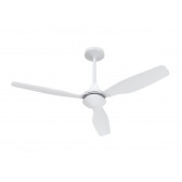 VENTILADOR DE TECHO CON MANDO BLANCO 28W Ø ASPAS 122CM VIRO48T JOHNSON