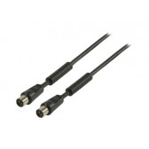 CABLE DE ANTENA COAXIAL 100HZ VLSP40010B20 VALUELINE