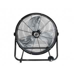 VENTILADOR INDUSTRIAL DE SUELO CON RUEDAS NEGRO 180W Ø ASPAS 60CM 33933 EDM