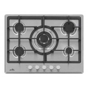 PLACA DE COCINA ARTICA AXG7050 GAS BUTANO 70CM 5 QUEMADORES