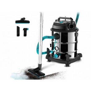 ASPIRADOR CECOTEC SECO Y HUMEDO TRINEO SIN BOLSA 1600W WET&DRY CONGA ROCKSTAR STEEL MAX PRO 08115