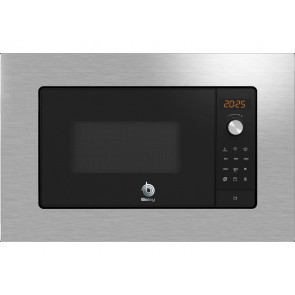 MICROONDAS INTEGRABLE BALAY 20L 800W INOX CON GRILL 3CG6142X3
