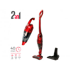 ASPIRADORA ESCOBA SIN CABLE 2 EN 1 120W 8,5KPA 07694 EDM