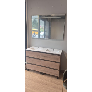 CONJUNTO BAÑO SUELO CNB858RT + ESPEJO LED