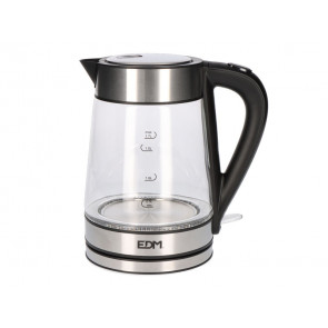 HERVIDOR DE AGUA DE CRISTAL 1,7L 1850-2200W 07657 EDM