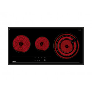 PLACA VITROCERAMICA TEKA TRC 83631 TCS 112530000 80CM 3 ZONAS DE COCCION MARCO BISELADO