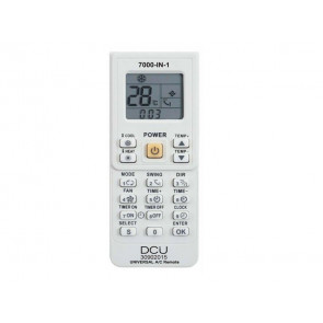 MANDO A DISTANCIA PARA AIRE ACONDICIONADO 7000 EN 1 DCU