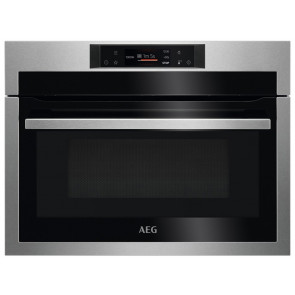 HORNO COMPACTO MULTIFUNCION CON MICROONDAS AEG KME721880M