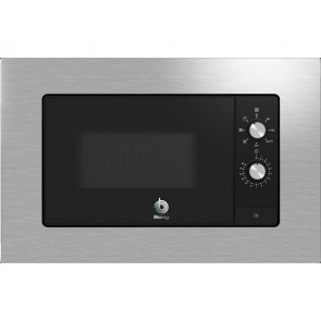 MICROONDAS INTEGRABLE BALAY 20L 800W INOX CON GRILL 3CG6112X3