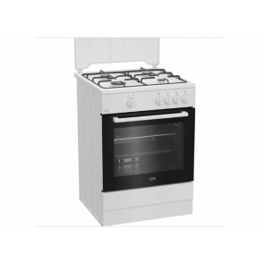 COCINA BEKO 4 QUEMADORES ENCIMERA Y HORNO A GAS BUTANO FBG 62000 WL
