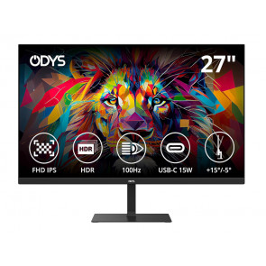 MONITOR GAMING W-LED FULL HD 27" ODYS X820031 i27