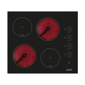 PLACA VITROCERAMICA CATA 604 HVI 08072202 60CM 4 ZONAS DE COCCION
