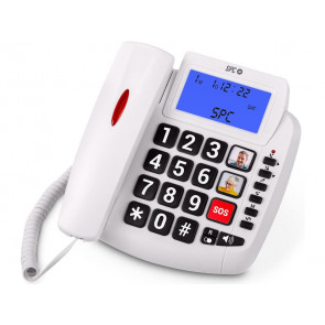 TELEFONO DECT COMFORT VOLUME 2 3296B (W) SPC TELECOM