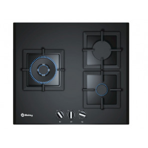 PLACA CRISTAL-GAS BALAY 3ETG663HN GAS NATURAL 60CM 3 QUEMADORES