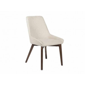 SILLA VERA TELA BEIGE PATAS NOGAL OM/448/BE STONES 